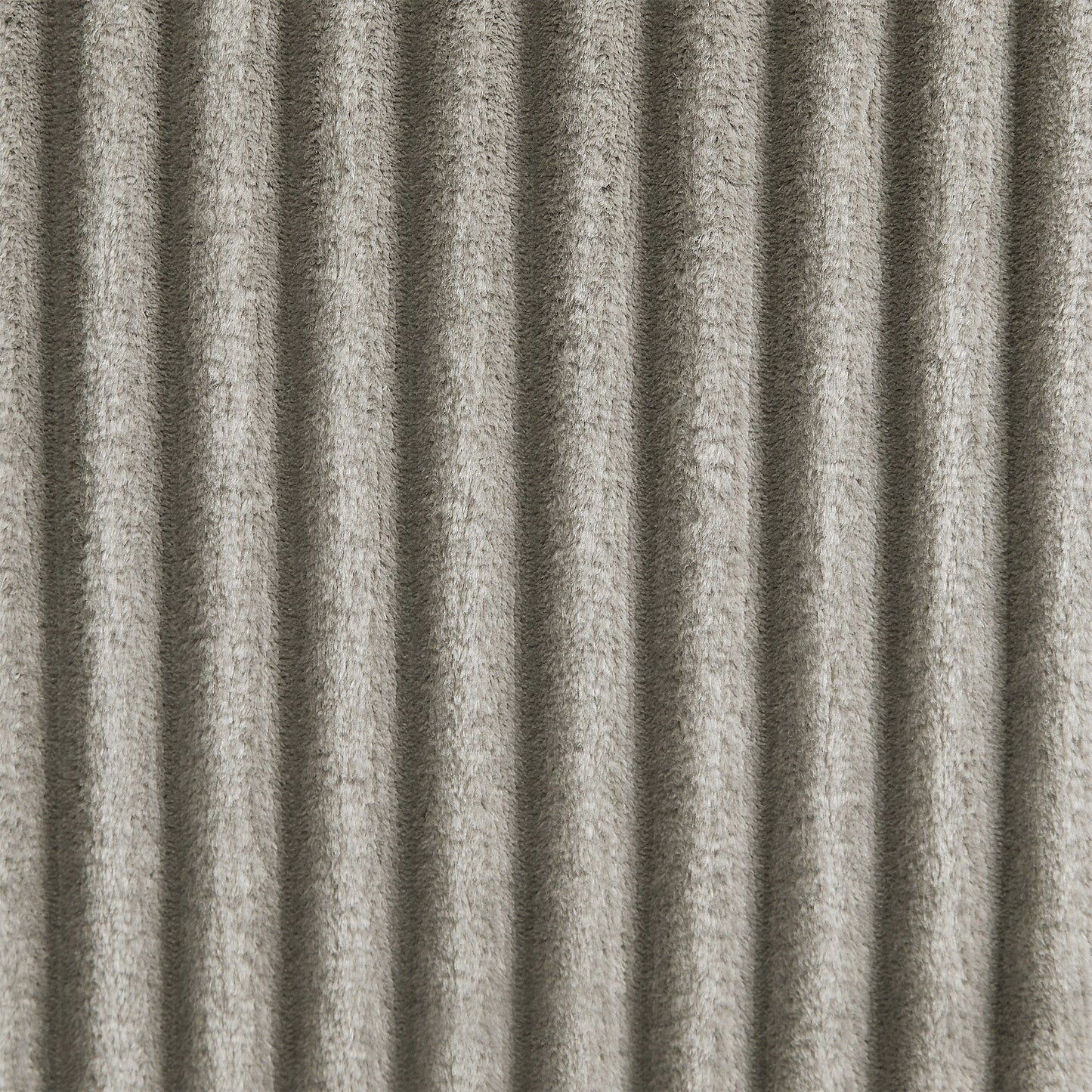 Canapé 4 places moderne en velours côtelé Roomfitters avec ports USB, accoudoirs de rangement dissimulés et porte-gobelets rabattables pour le salon