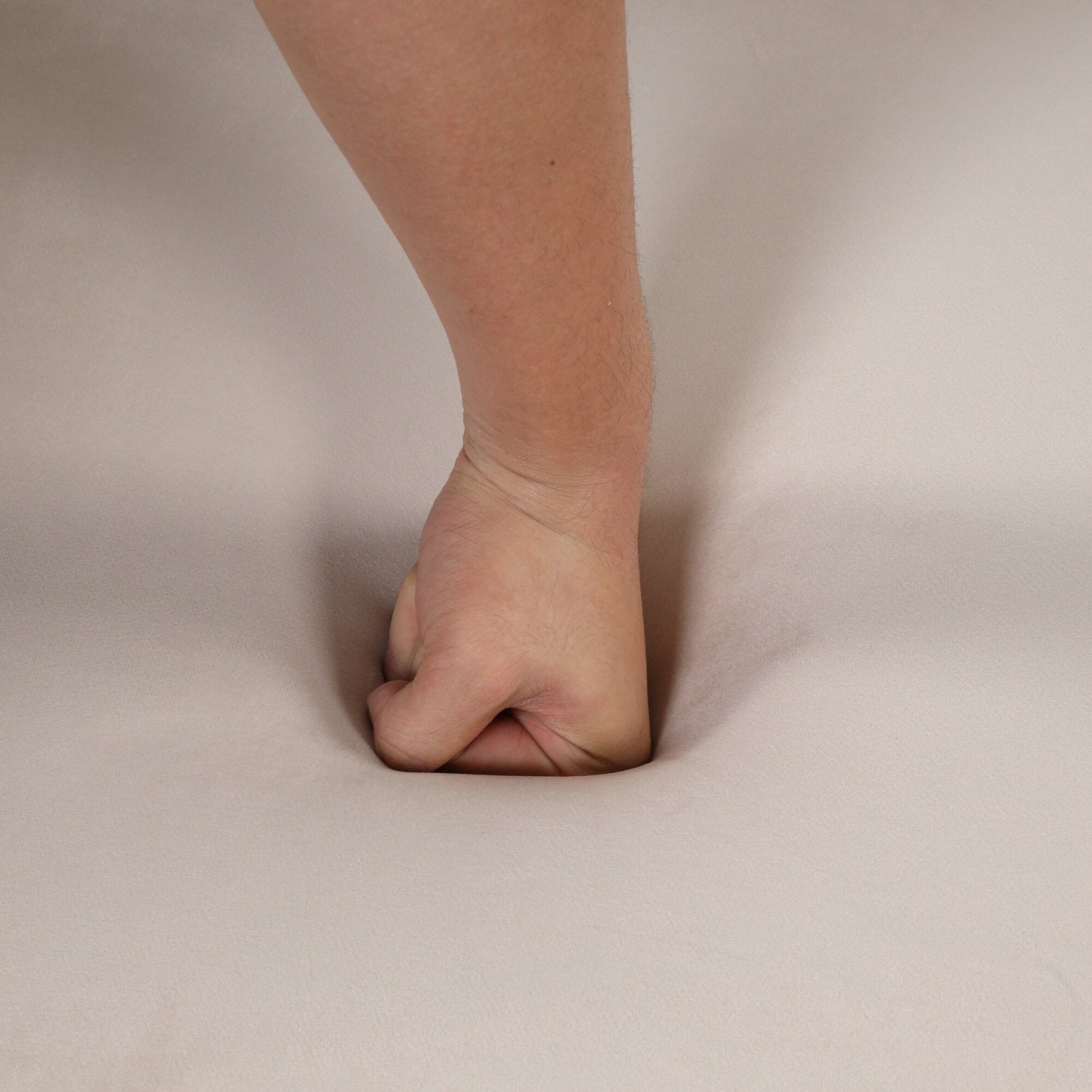 Canapé d'appoint rembourré en velours Roomfitters 41,5 avec coussin épais amovible, canapé simple moderne