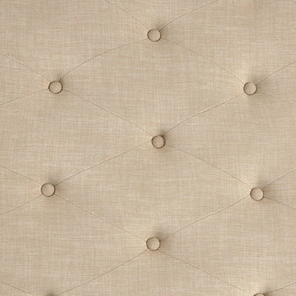 Canapé-lit ottoman pliable Roomfitters 49.6 avec matelas en mousse à mémoire de forme et design capitonné