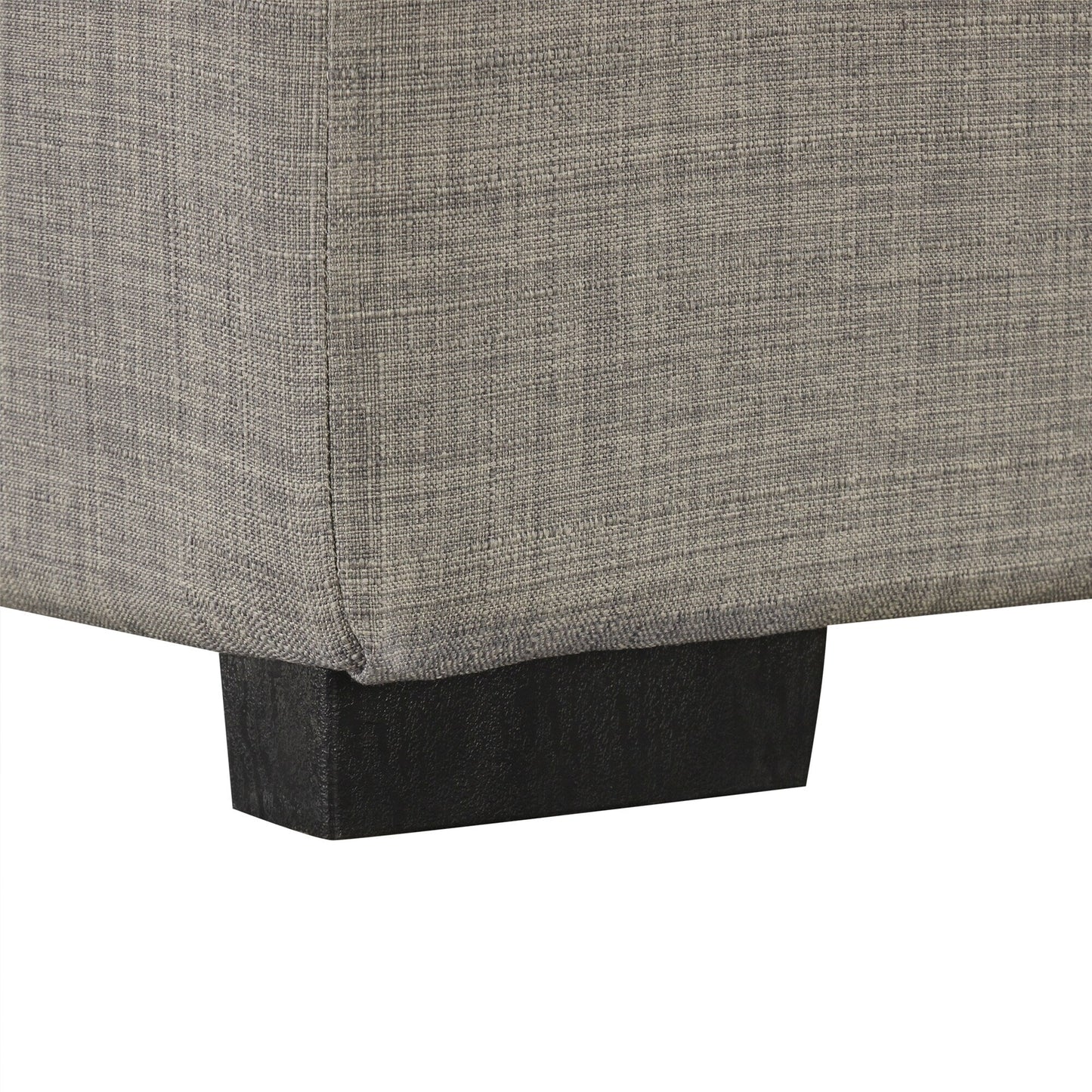 Canapé-lit ottoman pliable Roomfitters 49.6 avec matelas en mousse à mémoire de forme et design capitonné