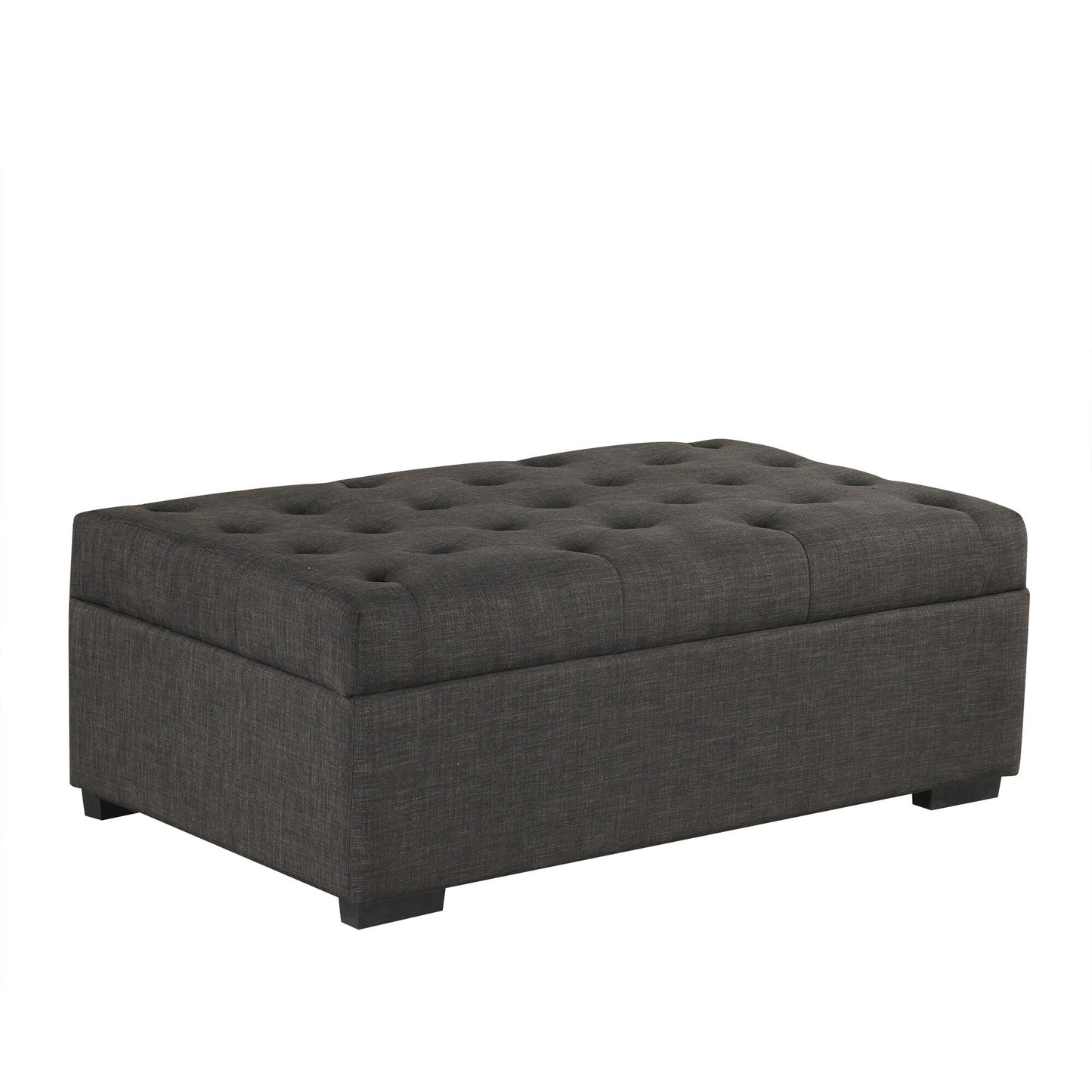 Canapé-lit ottoman pliable Roomfitters 49.6 avec matelas en mousse à mémoire de forme et design capitonné