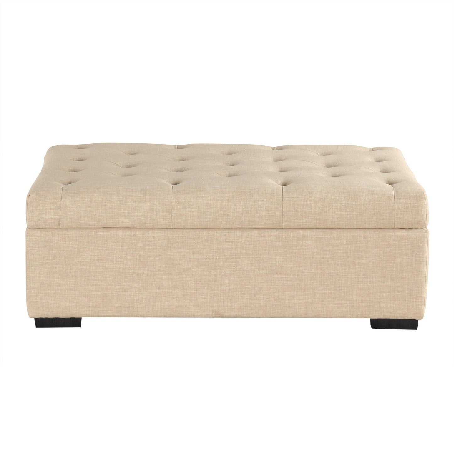 Canapé-lit ottoman pliable Roomfitters 49.6 avec matelas en mousse à mémoire de forme et design capitonné