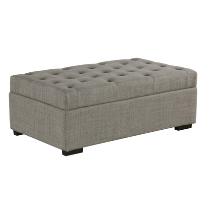 Canapé-lit ottoman pliable Roomfitters 49.6 avec matelas en mousse à mémoire de forme et design capitonné