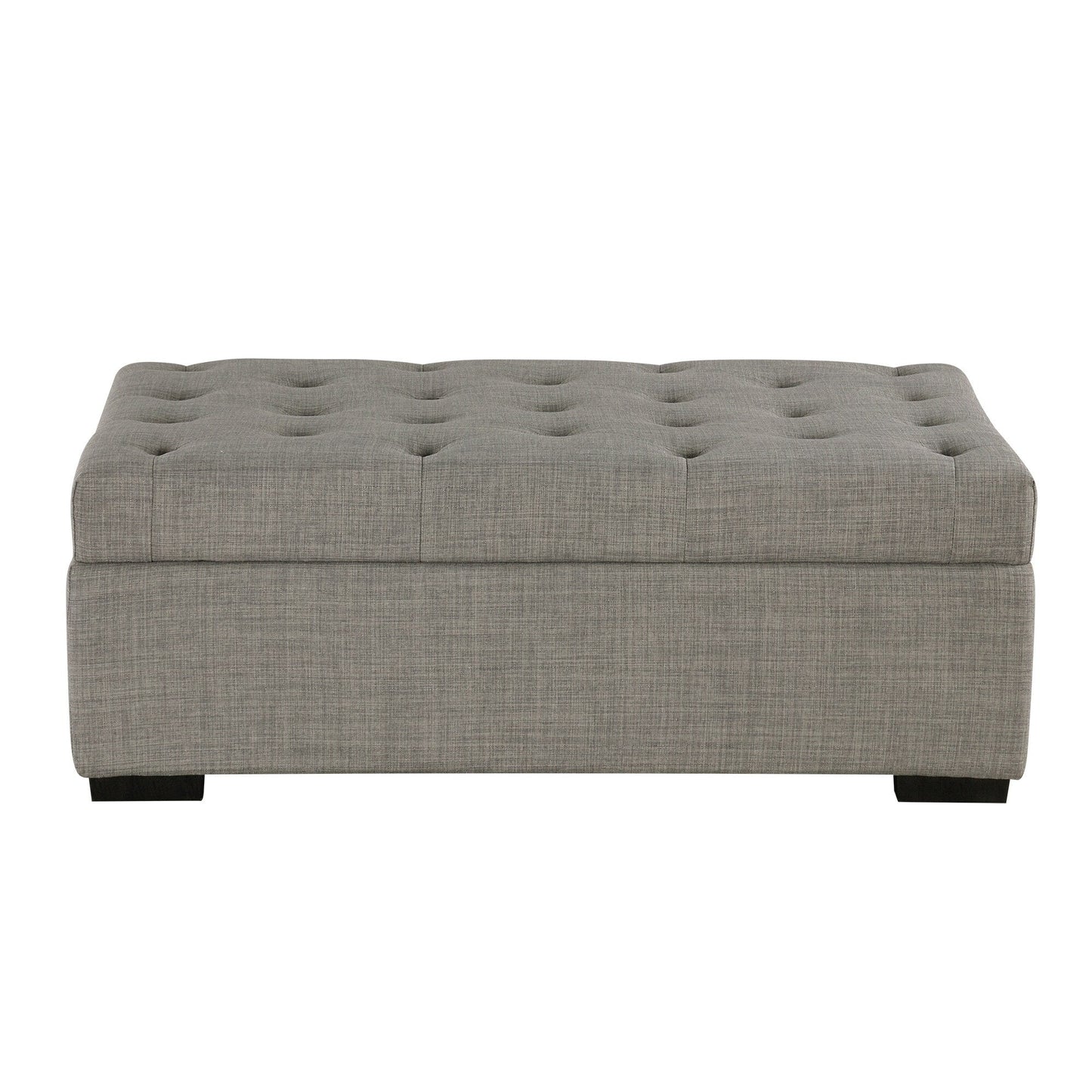Canapé-lit ottoman pliable Roomfitters 49.6 avec matelas en mousse à mémoire de forme et design capitonné