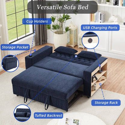 Canapé-lit convertible Roomfitters 61.4 avec dossier réglable pour salon