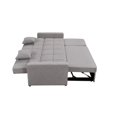 Canapé-lit rembourré surdimensionné Roomfitters 83 avec canapé-lit gigogne et dossier réglable, canapé-lit convertible 3 places