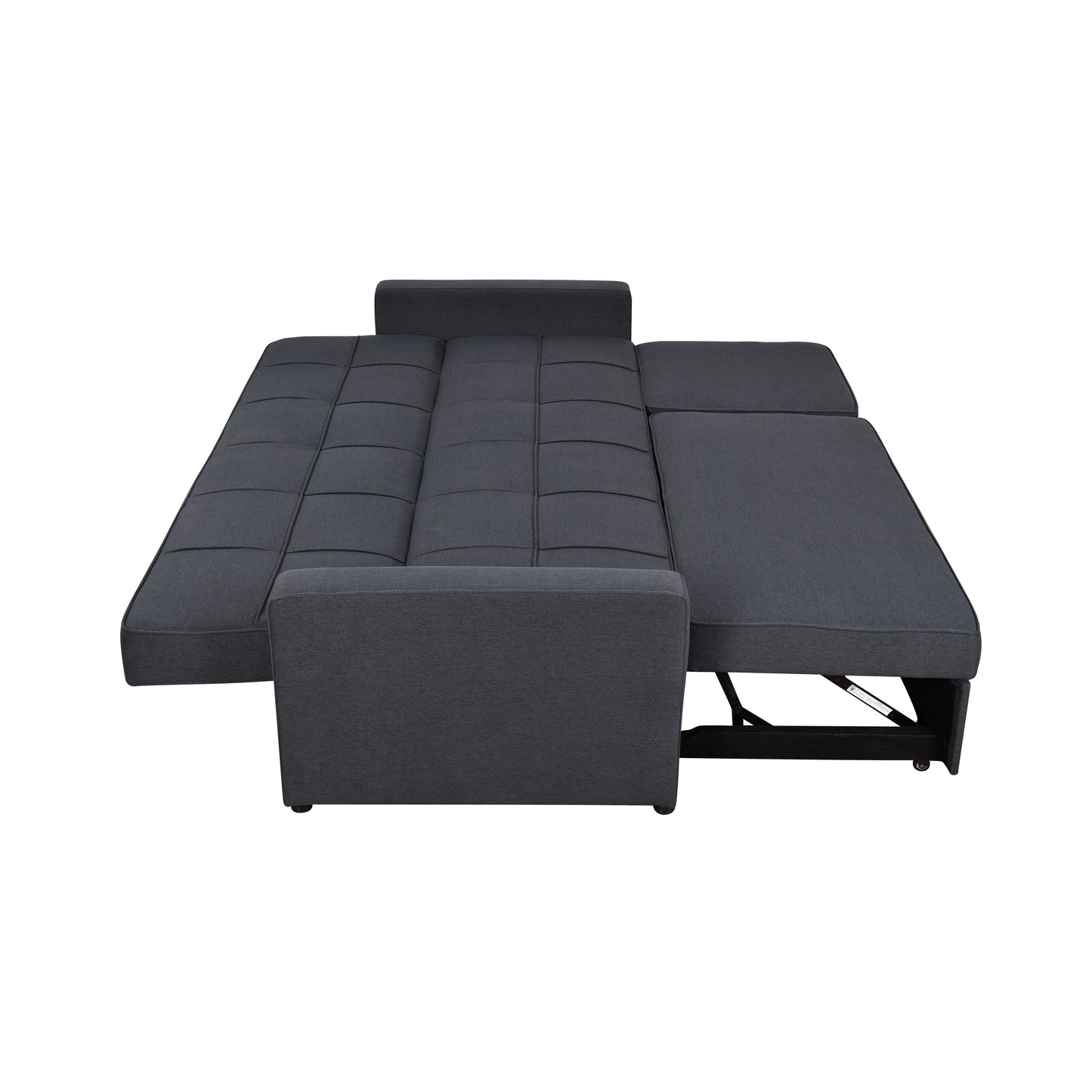 Canapé-lit rembourré surdimensionné Roomfitters 83 avec canapé-lit gigogne et dossier réglable, canapé-lit convertible 3 places