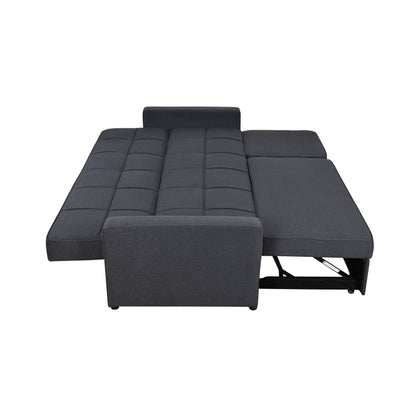 Canapé-lit rembourré surdimensionné Roomfitters 83 avec canapé-lit gigogne et dossier réglable, canapé-lit convertible 3 places