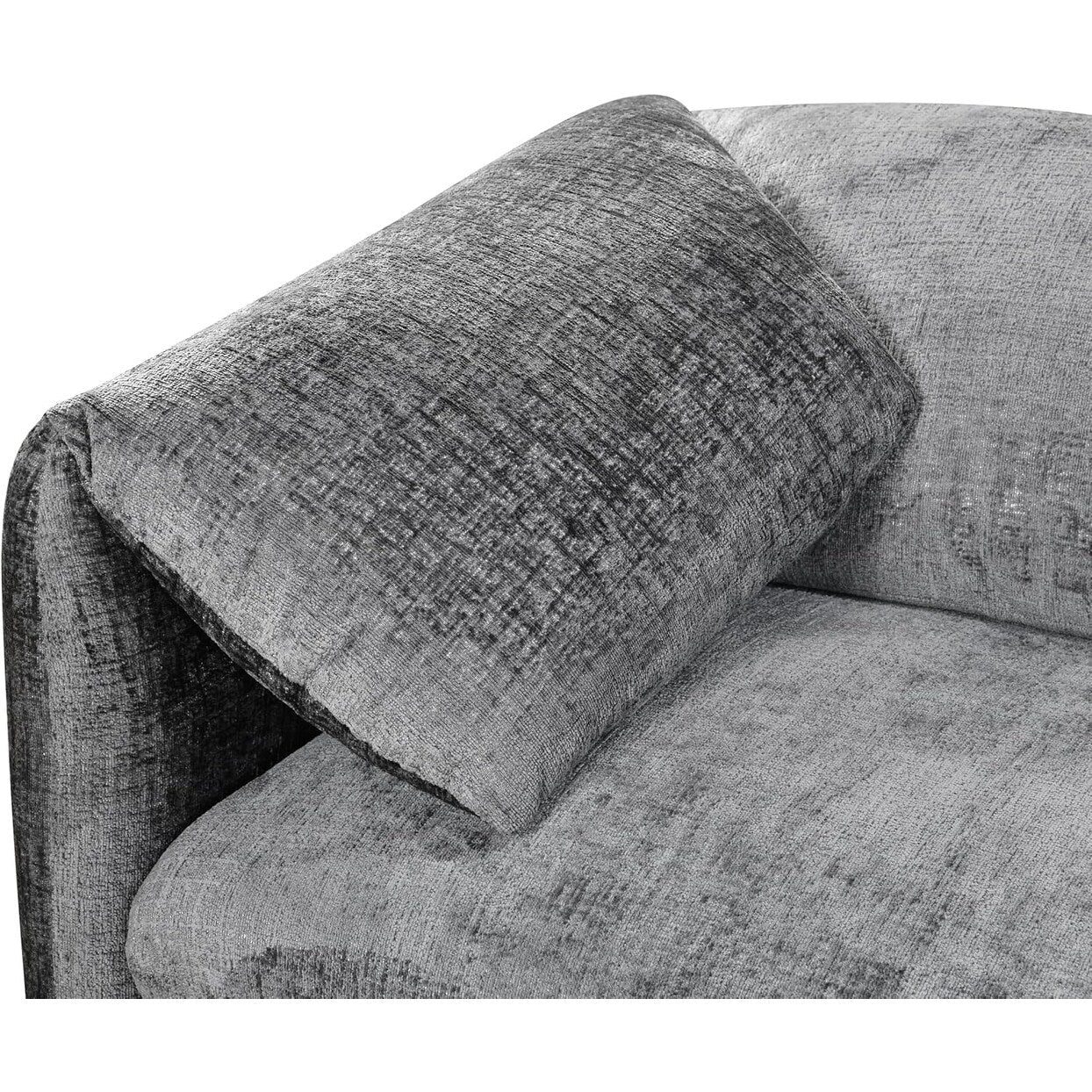 Canapé 3 places Roomfitters 87 avec accoudoir large et confortable, dossier en éponge haute densité et ses coussins moelleux et moelleux