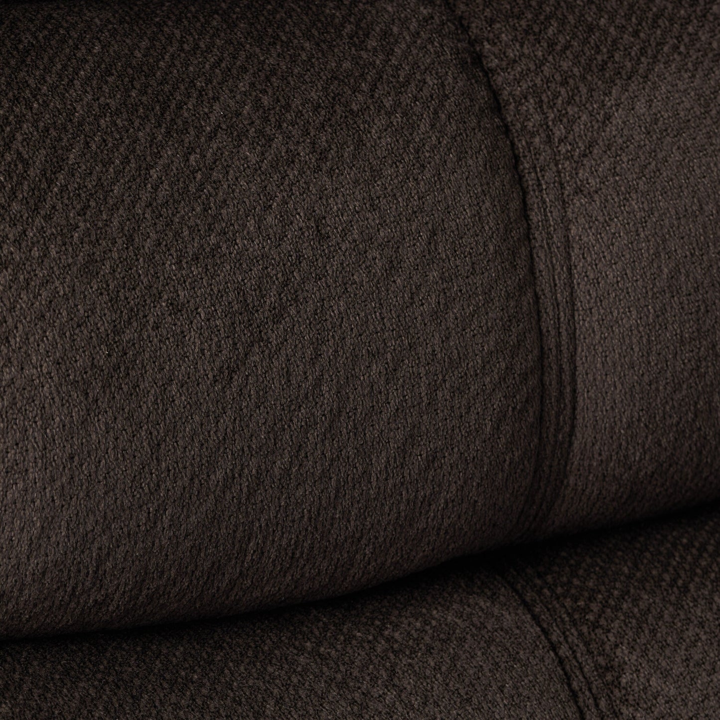 Fauteuil inclinable et planeur en tissu peluche marron, design classique de Roomfitters