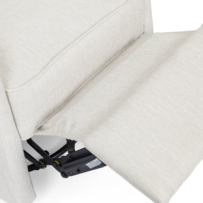 Fauteuil inclinable manuel au design classique de Roomfitters, pivotant à 360 degrés, idéal pour le salon.