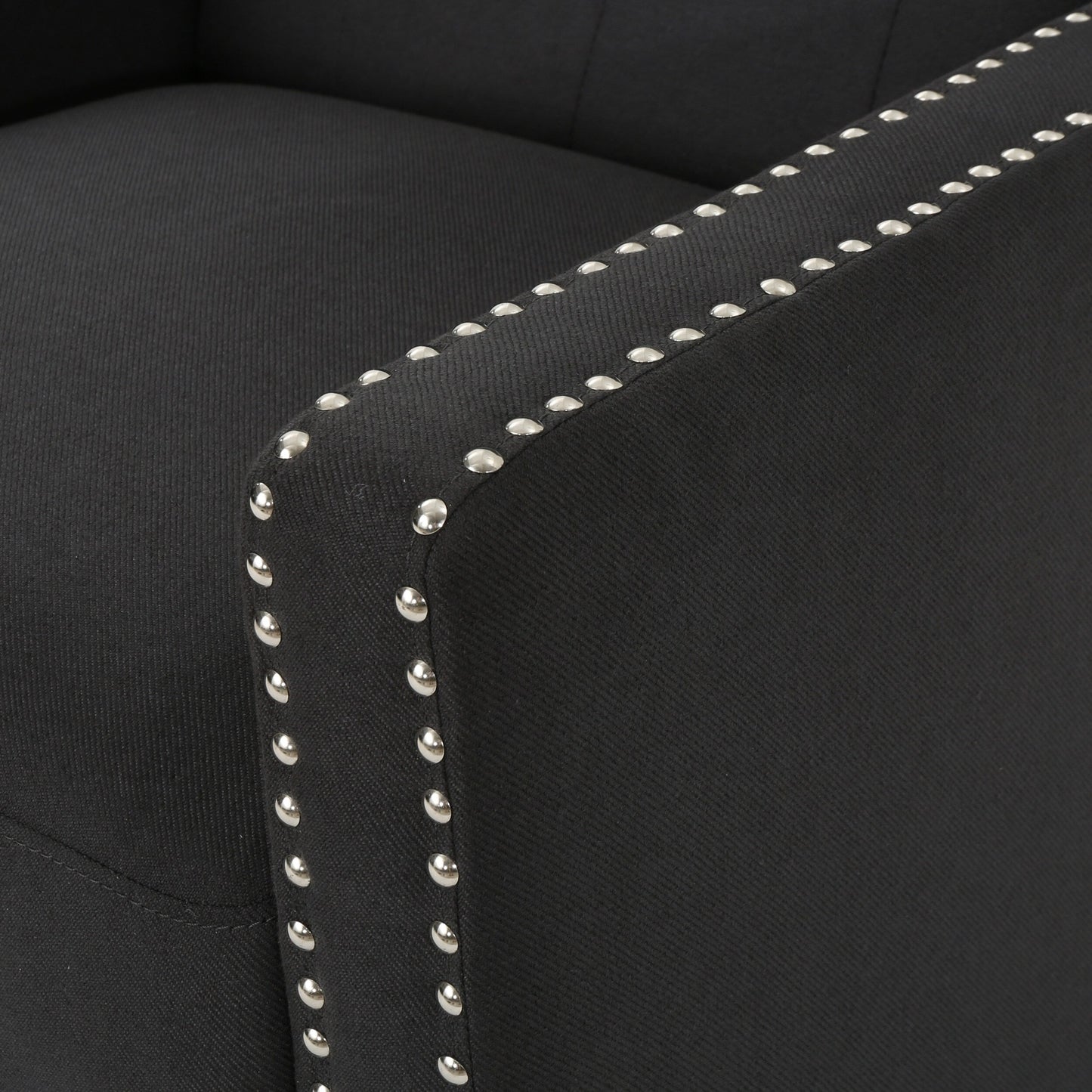 Fauteuil inclinable classique en tissu Roomfitters, élégant pour salon et chambre à coucher