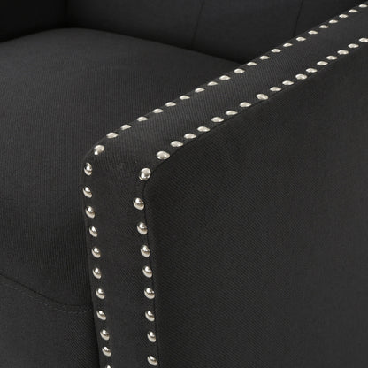 Fauteuil inclinable classique en tissu Roomfitters, élégant pour salon et chambre à coucher