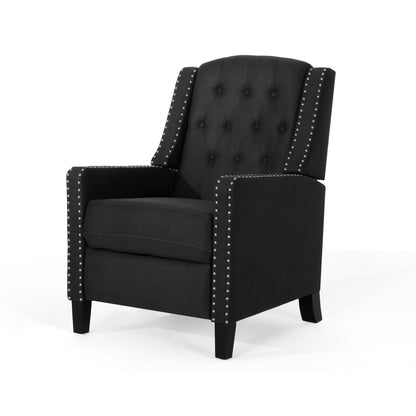 Fauteuil inclinable classique en tissu Roomfitters, élégant pour salon et chambre à coucher
