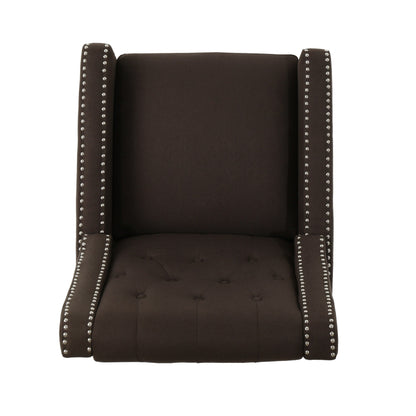 Fauteuil inclinable classique en tissu Roomfitters, élégant pour salon et chambre à coucher