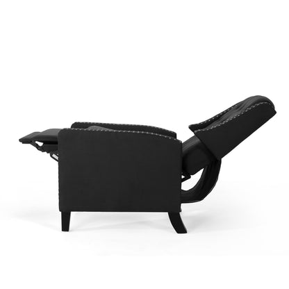 Fauteuil inclinable classique en tissu Roomfitters, élégant pour salon et chambre à coucher