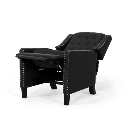 Fauteuil inclinable classique en tissu Roomfitters, élégant pour salon et chambre à coucher