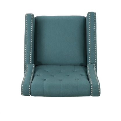 Fauteuil inclinable classique en tissu Roomfitters, élégant pour salon et chambre à coucher