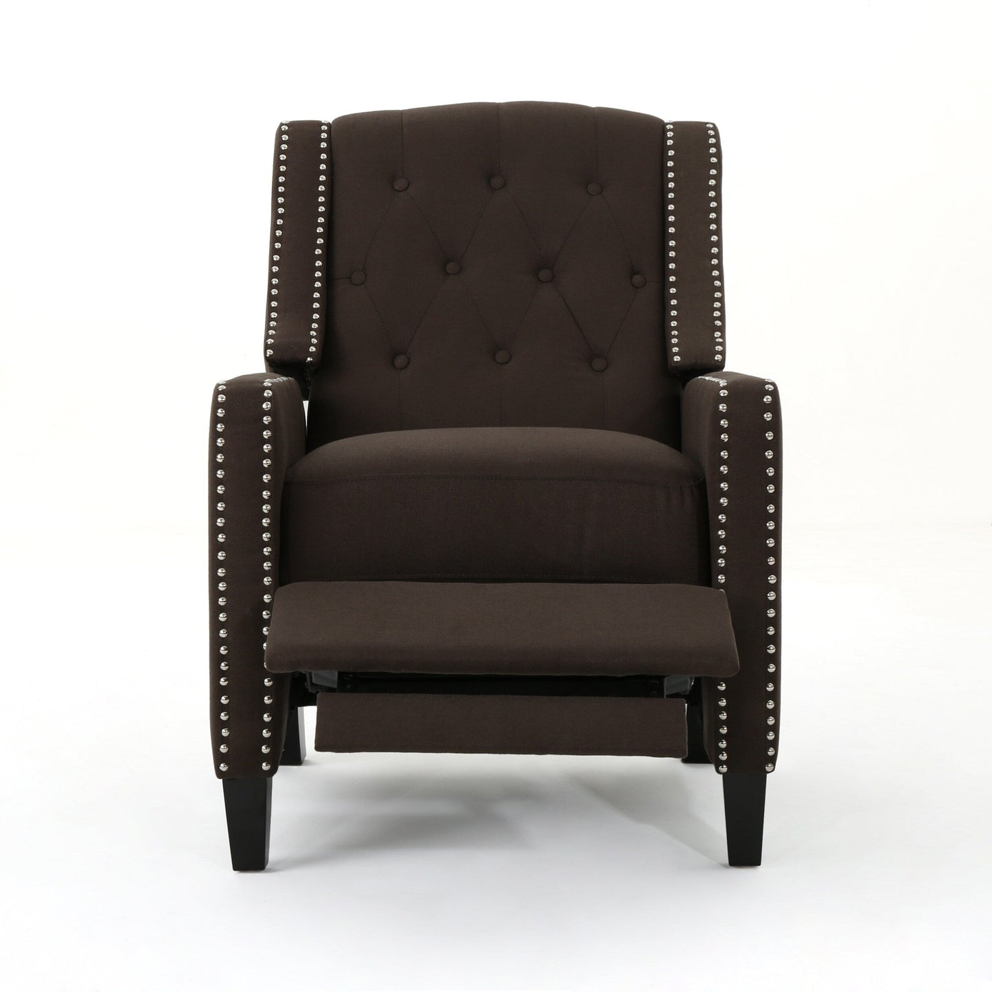 Fauteuil inclinable classique en tissu Roomfitters, élégant pour salon et chambre à coucher