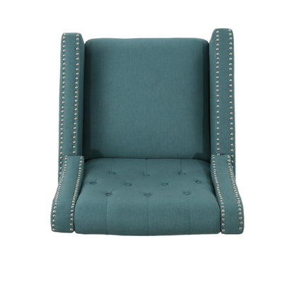 Fauteuil inclinable classique en tissu Roomfitters, élégant pour salon et chambre à coucher