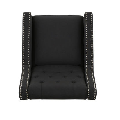 Fauteuil inclinable classique en tissu Roomfitters, élégant pour salon et chambre à coucher