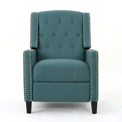 Fauteuil inclinable classique en tissu Roomfitters, élégant pour salon et chambre à coucher