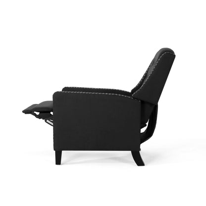 Fauteuil inclinable classique en tissu Roomfitters, élégant pour salon et chambre à coucher