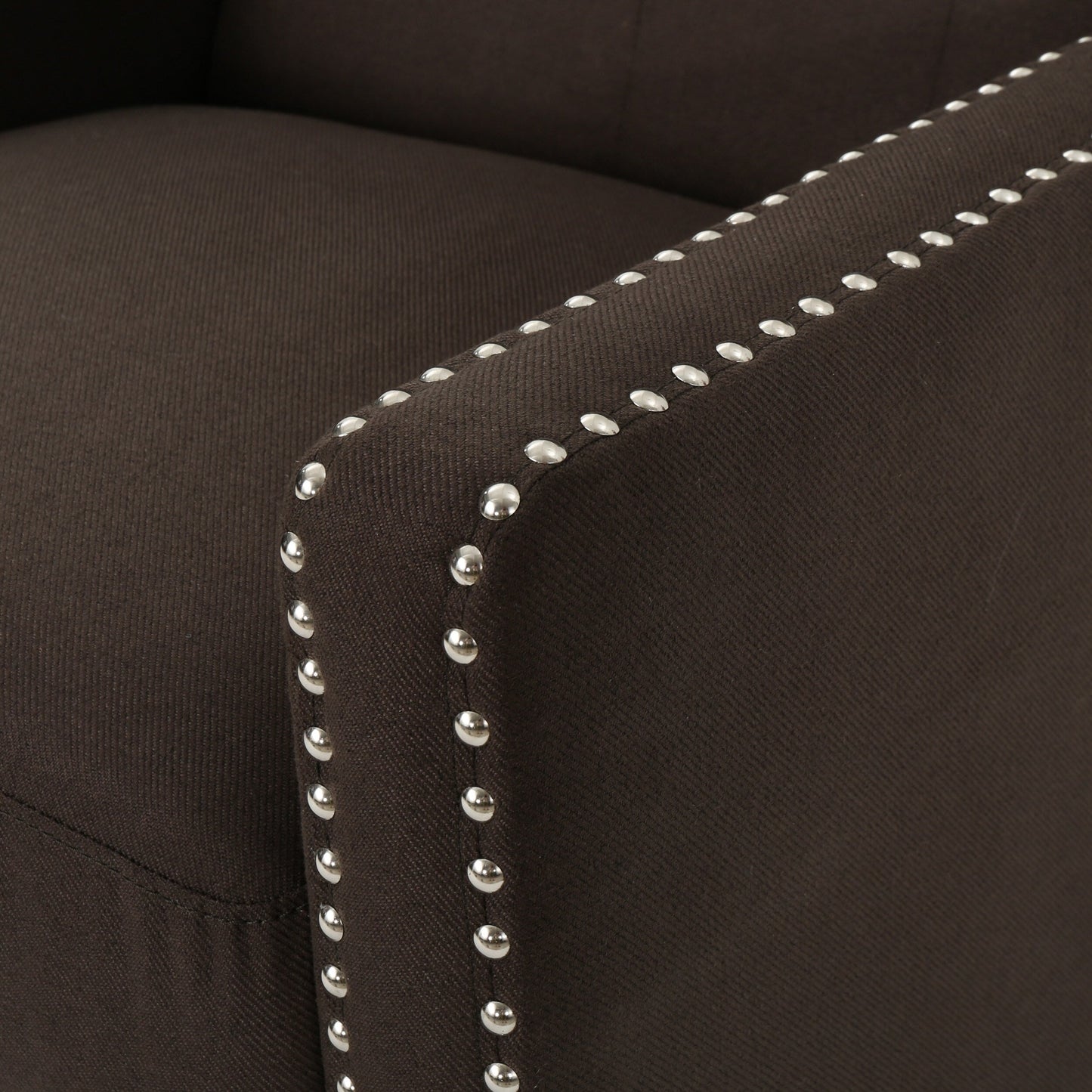 Fauteuil inclinable classique en tissu Roomfitters, élégant pour salon et chambre à coucher