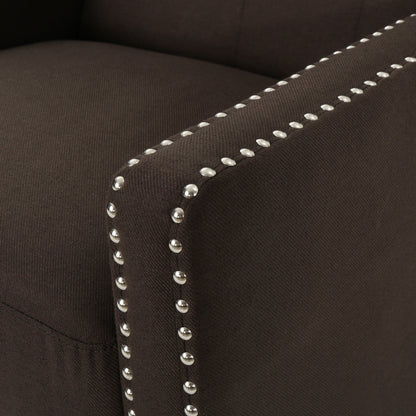 Fauteuil inclinable classique en tissu Roomfitters, élégant pour salon et chambre à coucher