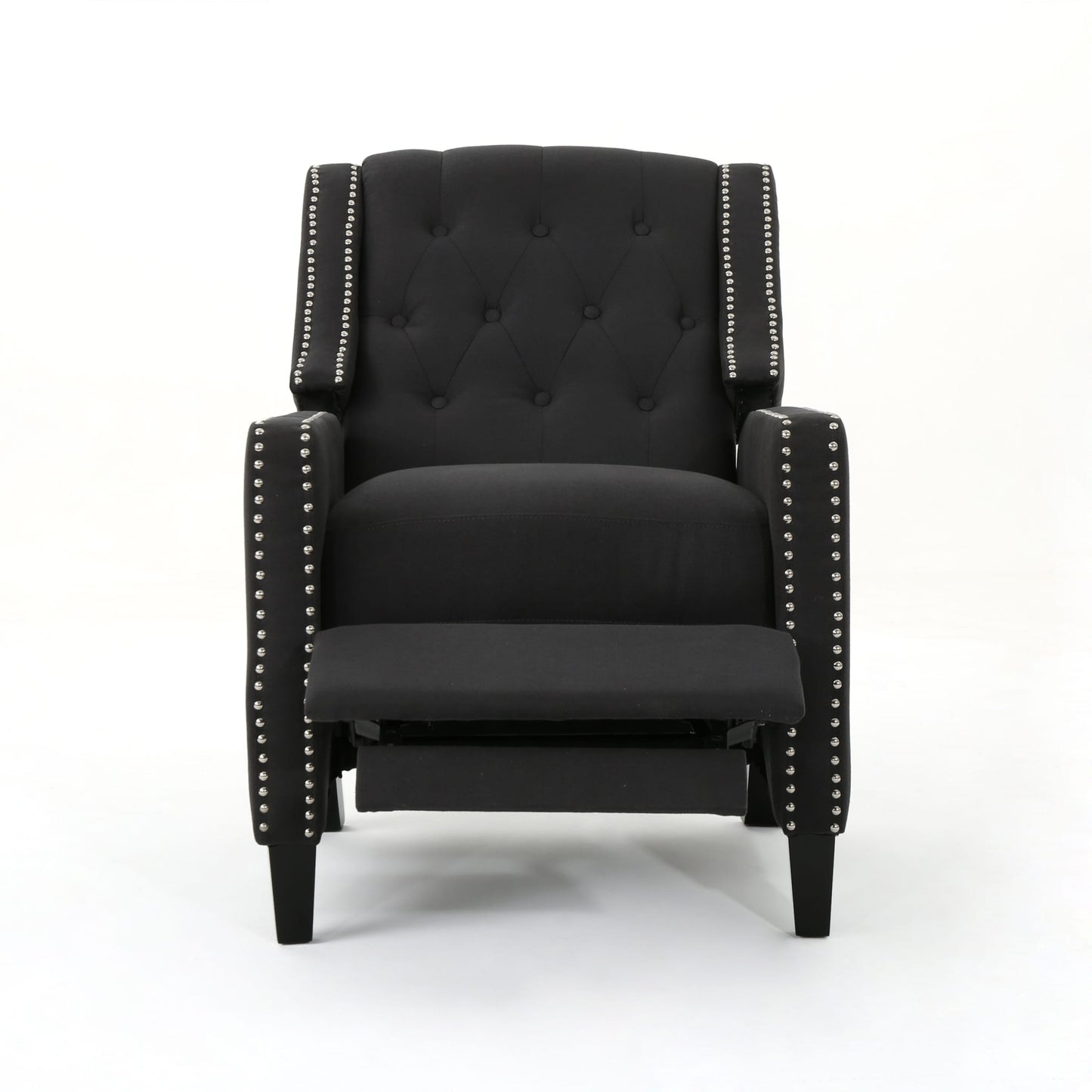 Fauteuil inclinable classique en tissu Roomfitters, élégant pour salon et chambre à coucher