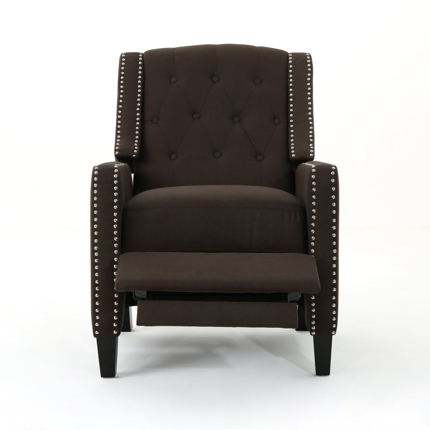 Fauteuil inclinable classique en tissu Roomfitters, élégant pour salon et chambre à coucher