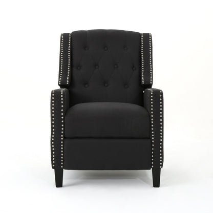 Fauteuil inclinable classique en tissu Roomfitters, élégant pour salon et chambre à coucher