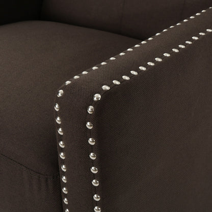 Fauteuil inclinable classique en tissu Roomfitters, élégant pour salon et chambre à coucher