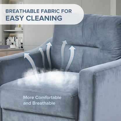 Ensemble canapé sectionnel confortable Roomfitters pour salon, chambre et bureau | Mobilier pour petits espaces