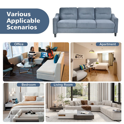 Ensemble canapé sectionnel confortable Roomfitters pour salon, chambre et bureau | Mobilier pour petits espaces