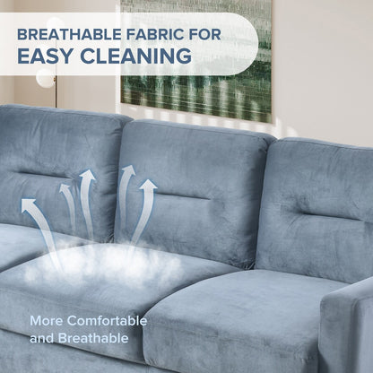 Ensemble canapé sectionnel confortable Roomfitters pour salon, chambre et bureau | Mobilier pour petits espaces