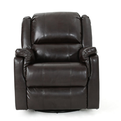Fauteuil inclinable manuel en tissu avec mécanisme pivotant Roomfitters