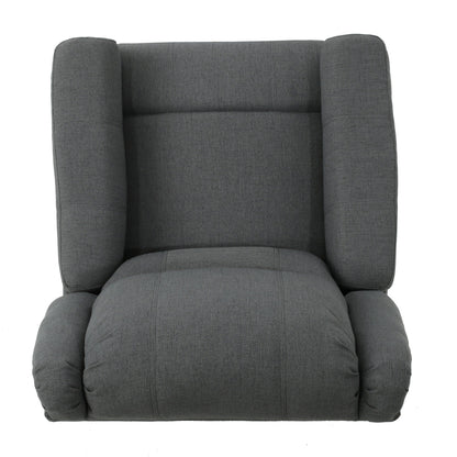 Fauteuil inclinable manuel en tissu Roomfitters avec mécanisme pivotant