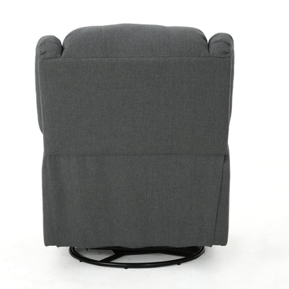 Fauteuil inclinable manuel en tissu Roomfitters avec mécanisme pivotant