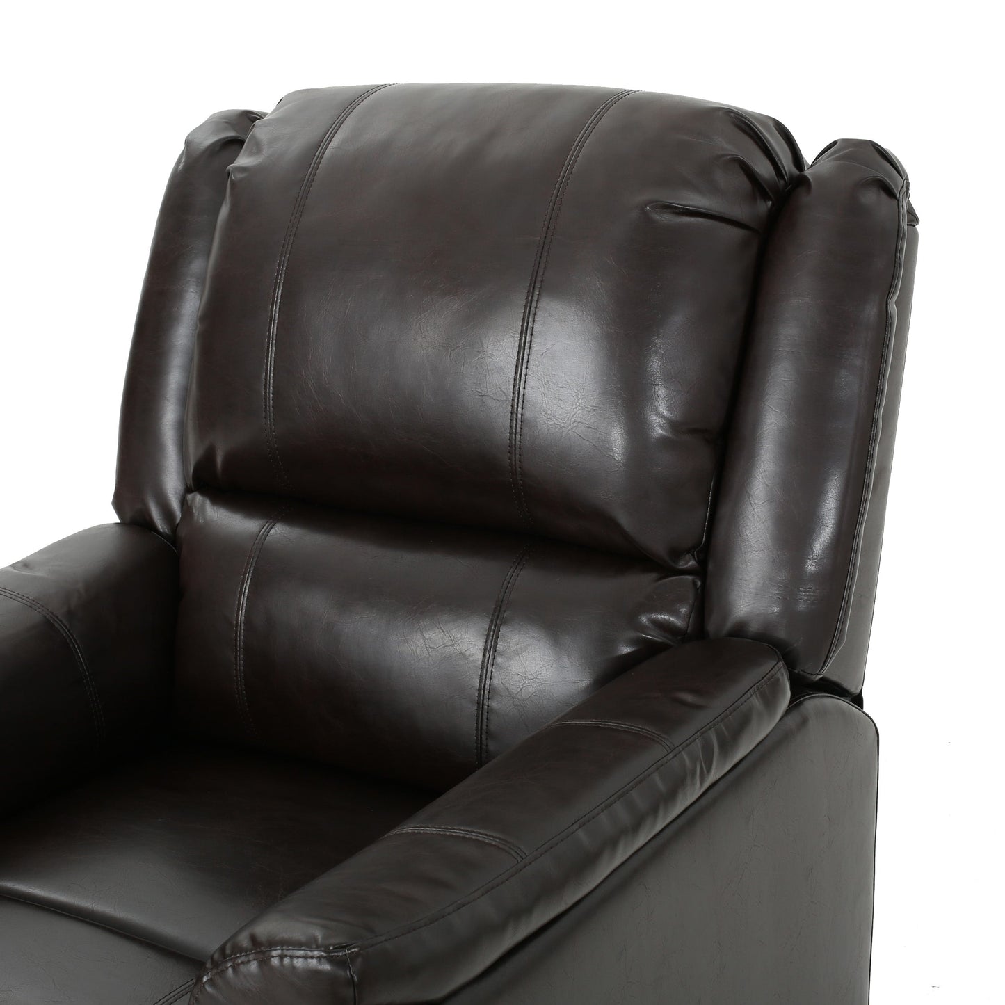 Fauteuil inclinable manuel en tissu avec mécanisme pivotant Roomfitters
