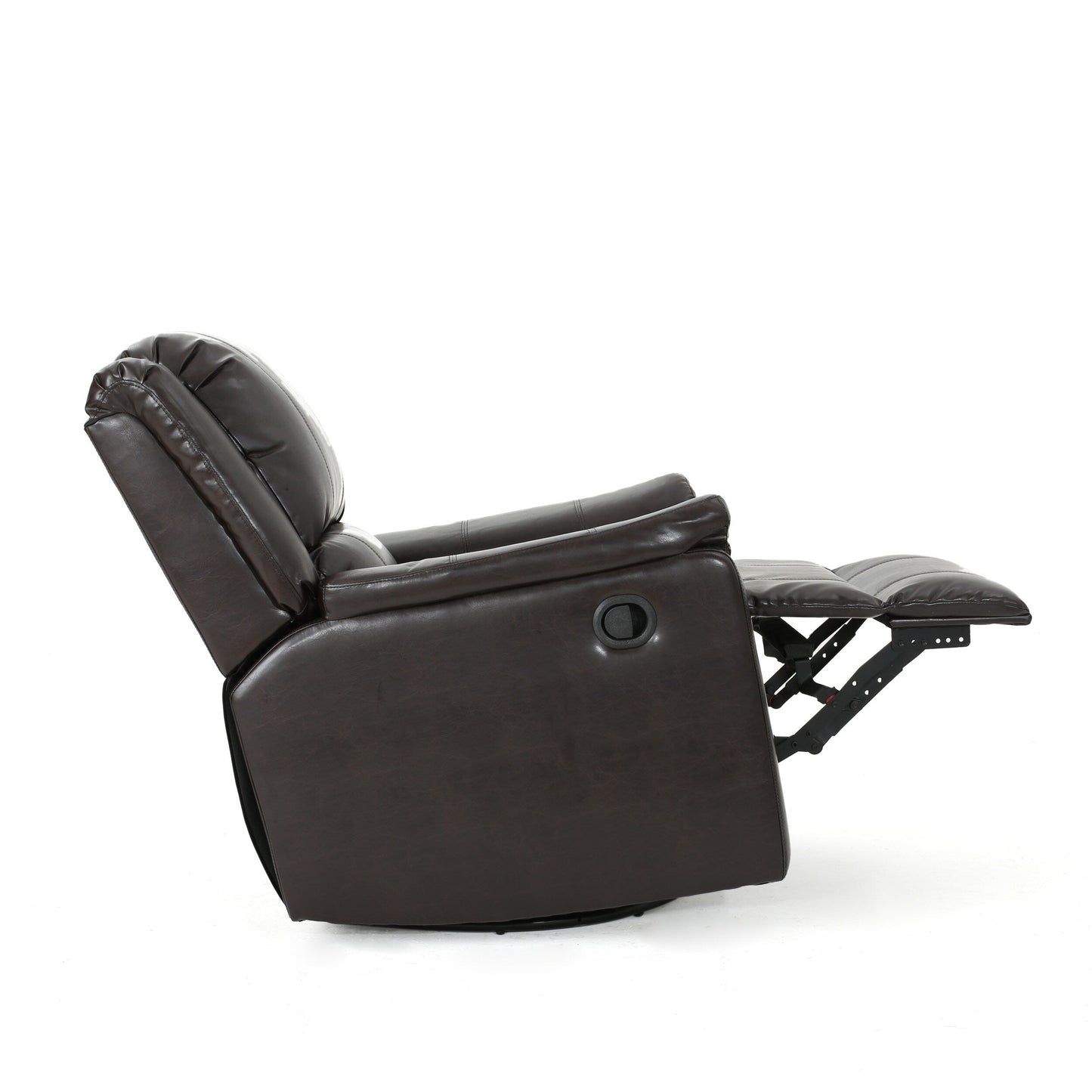 Fauteuil inclinable manuel en tissu Roomfitters avec mécanisme pivotant
