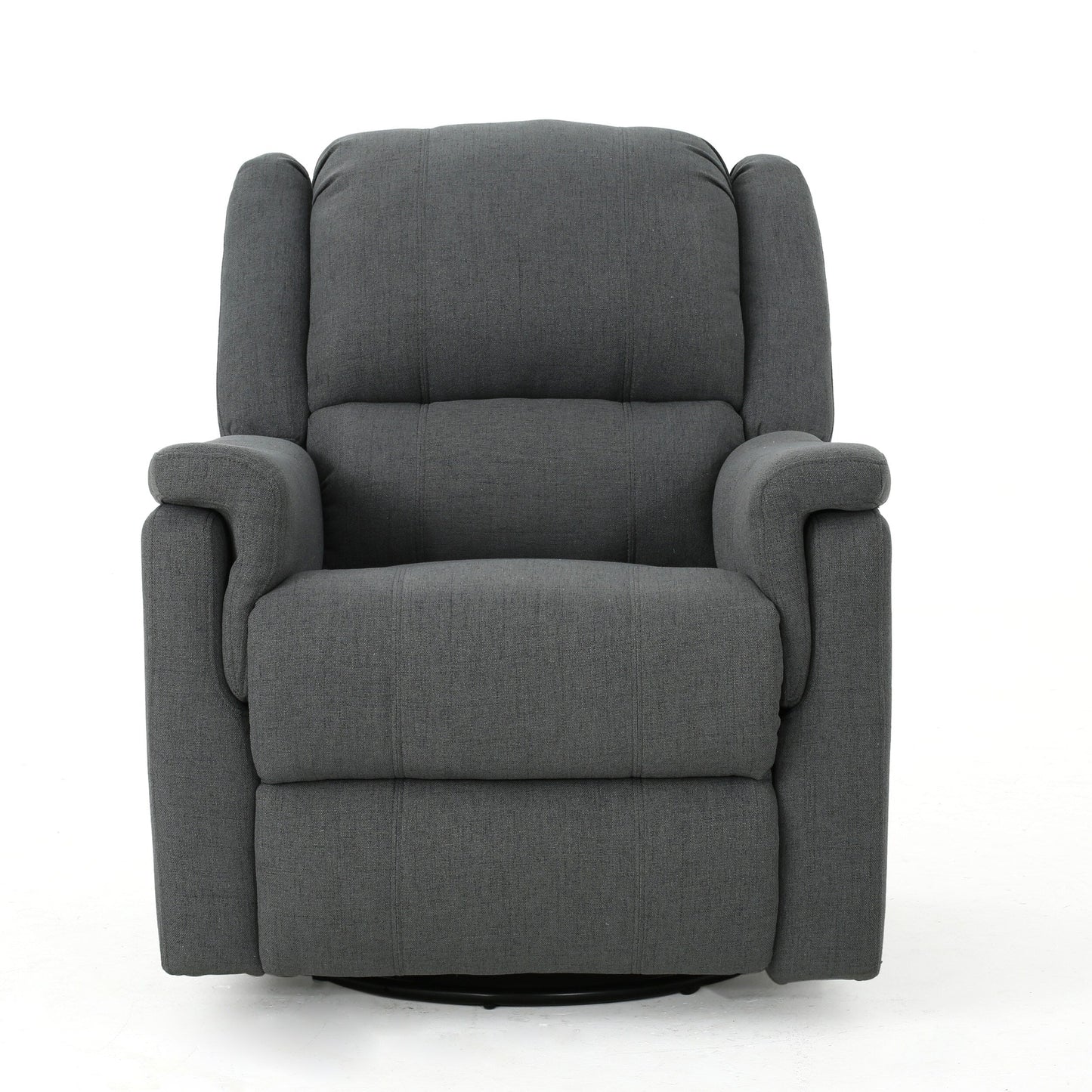 Fauteuil inclinable manuel en tissu Roomfitters avec mécanisme pivotant