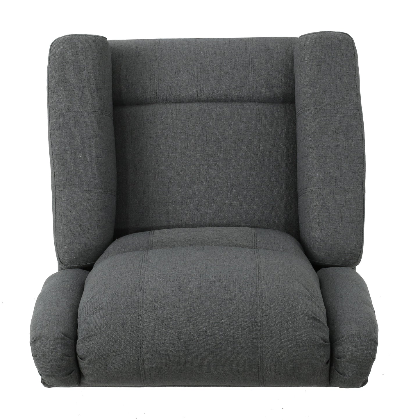 Fauteuil inclinable manuel en tissu avec mécanisme pivotant Roomfitters