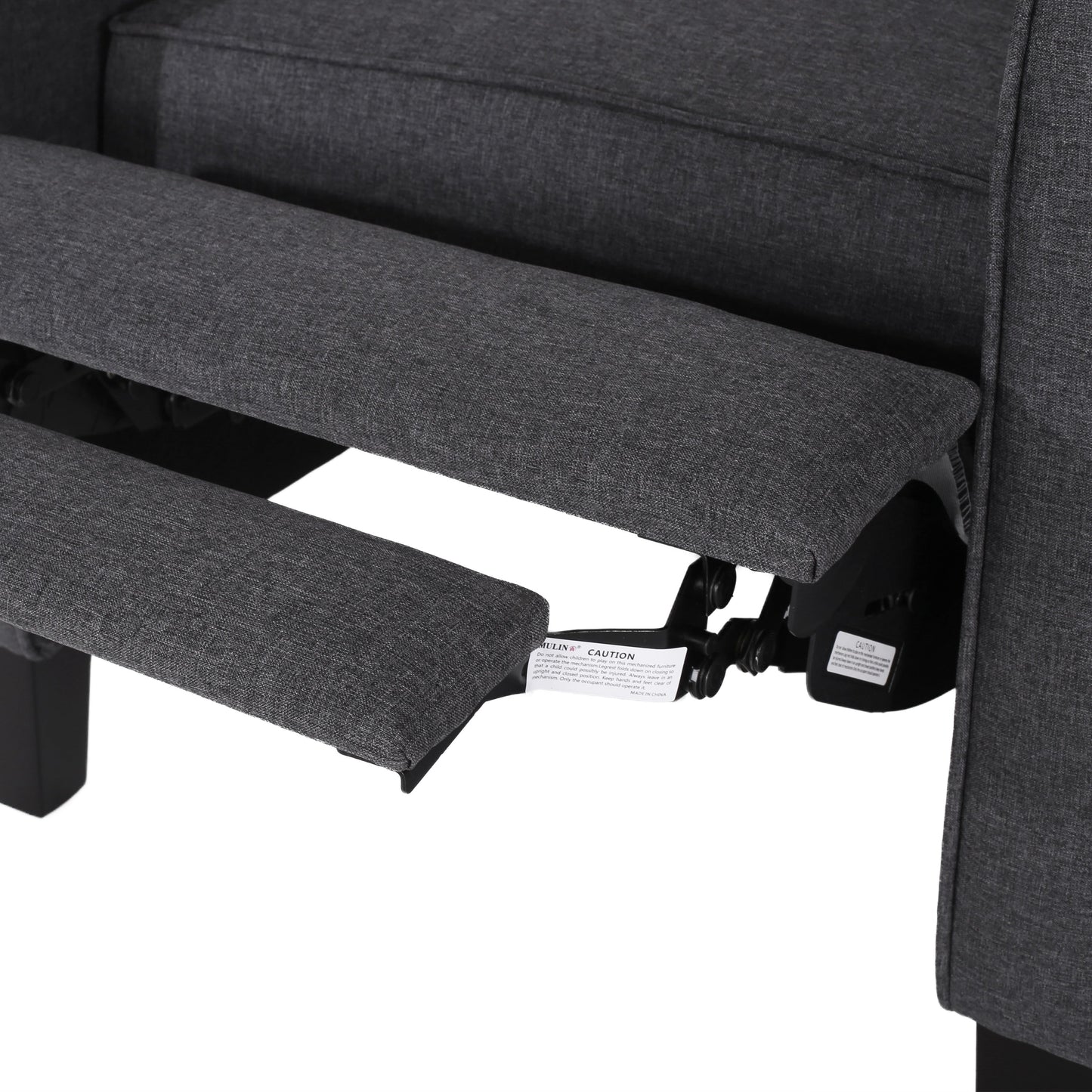 Chaise à dossier relevable en tissu Roomfitters pour une décoration intérieure élégante, bleu marine