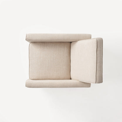 Chaise à dossier relevable en tissu Roomfitters pour une décoration intérieure élégante, bleu marine