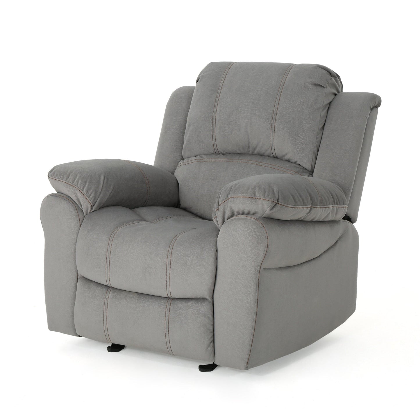 Fauteuil inclinable manuel Roomfitters, fauteuil relax pour salon et chambre, gris