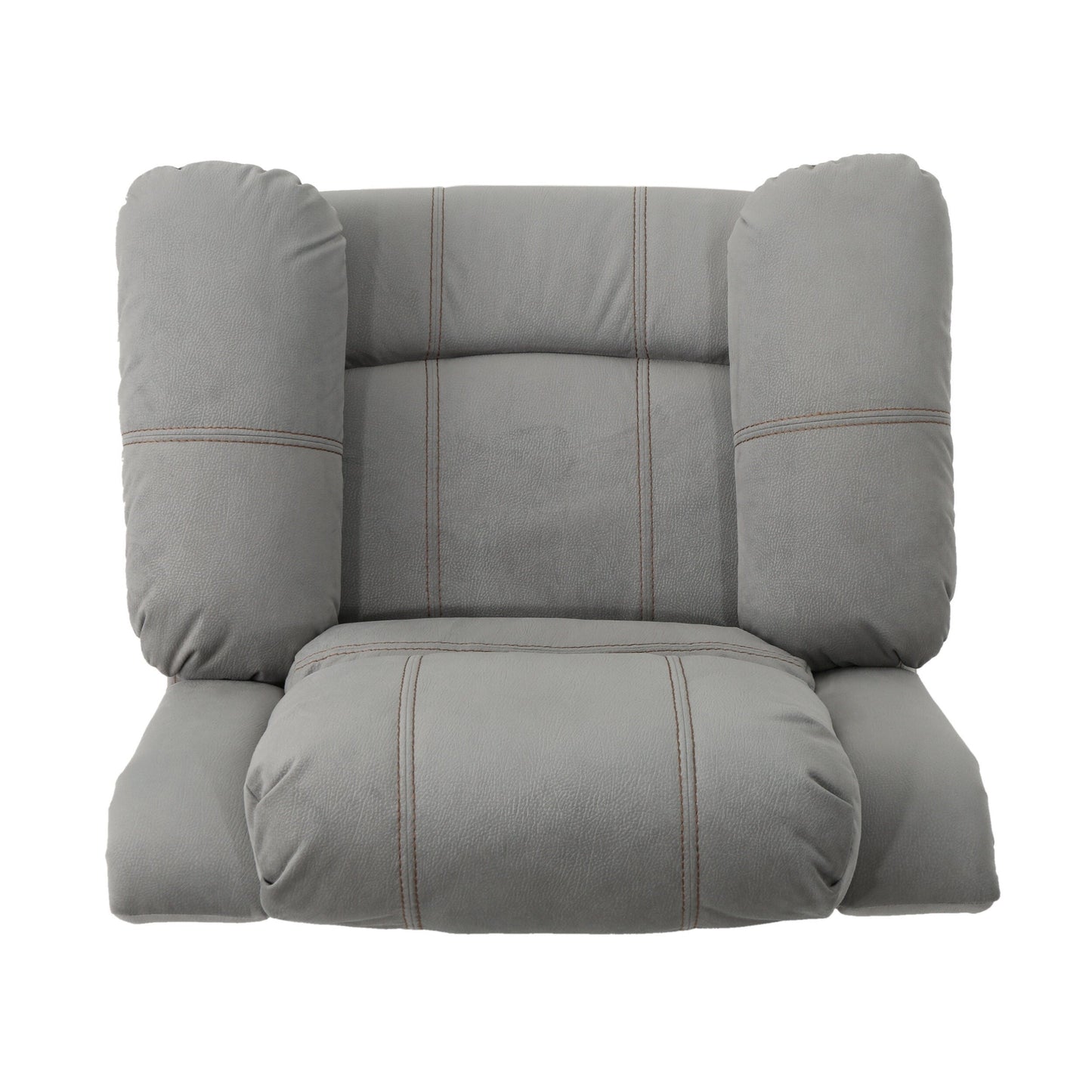 Fauteuil inclinable manuel Roomfitters, fauteuil relax pour salon et chambre, gris