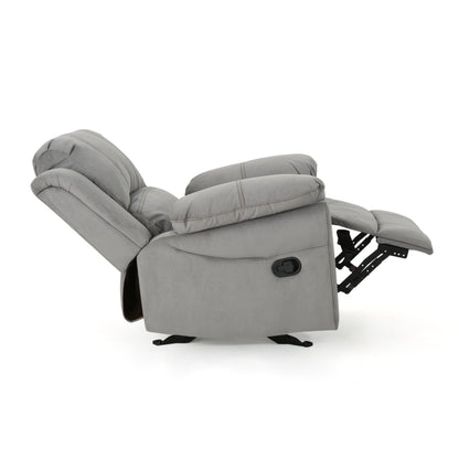 Fauteuil inclinable manuel Roomfitters, fauteuil relax pour salon et chambre, gris