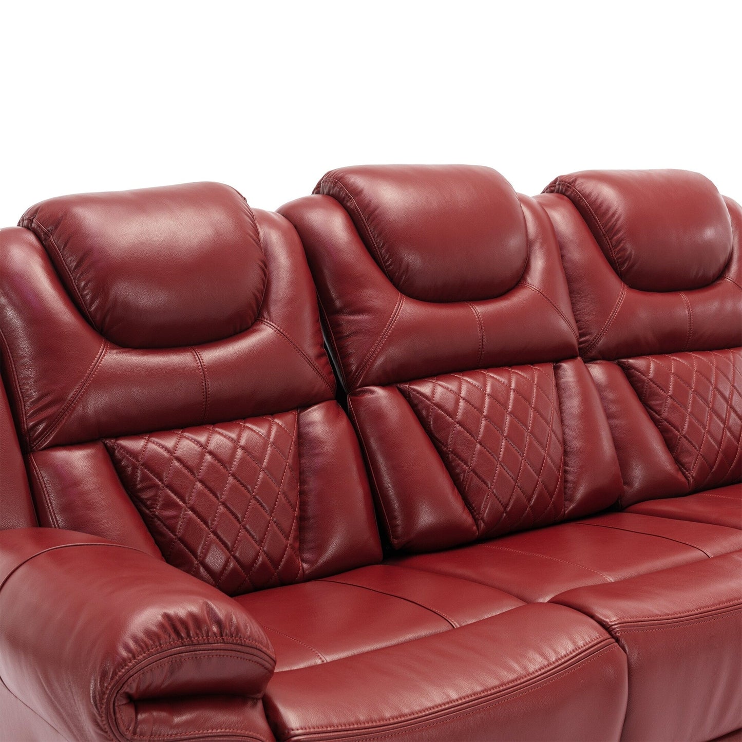 Fauteuil inclinable à bascule manuel Roomfitters avec console centrale, idéal pour le home cinéma dans le salon