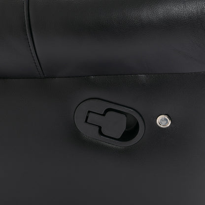 Fauteuil inclinable à bascule manuel Roomfitters avec console centrale, idéal pour le home cinéma dans le salon